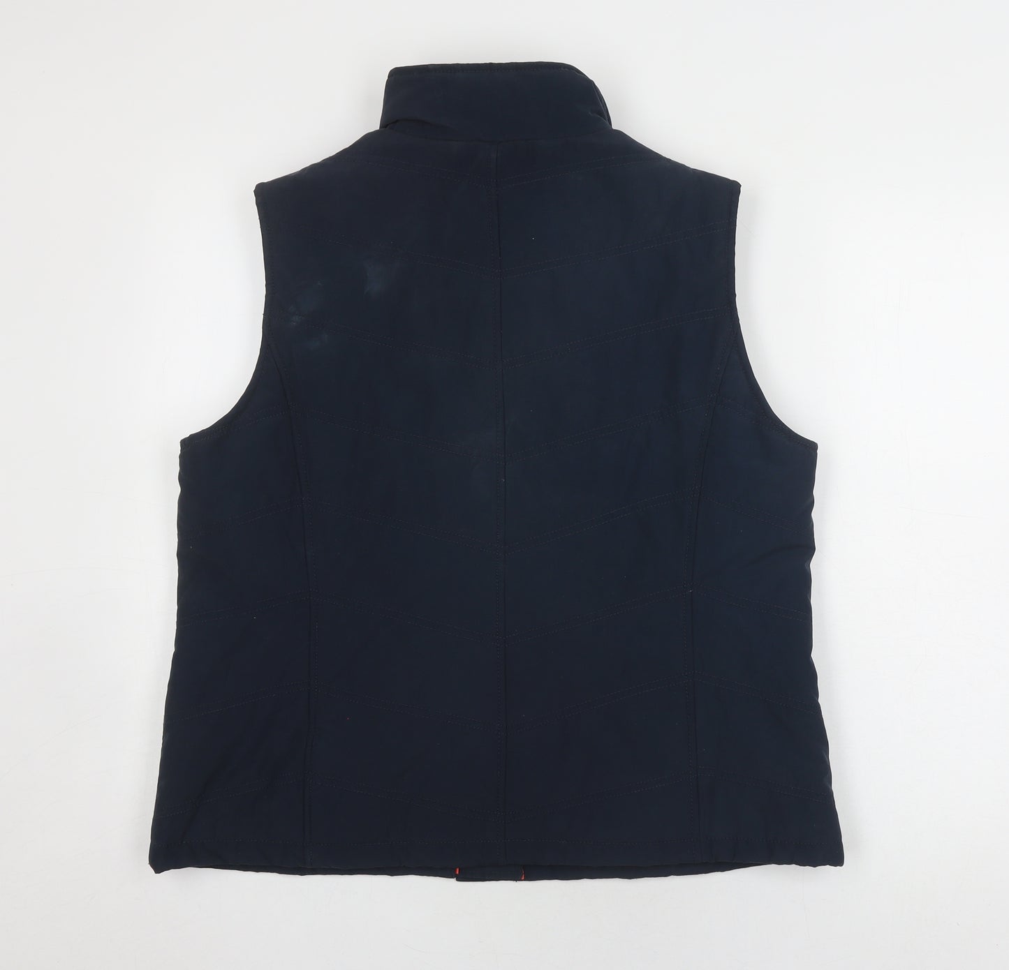 Dash Women's Blue Gilet Basic Jacket Size 16