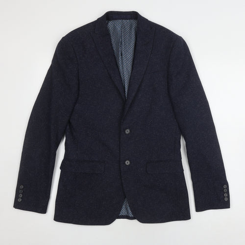 Limehaus Men's Blazer Black 36in Regular Formal