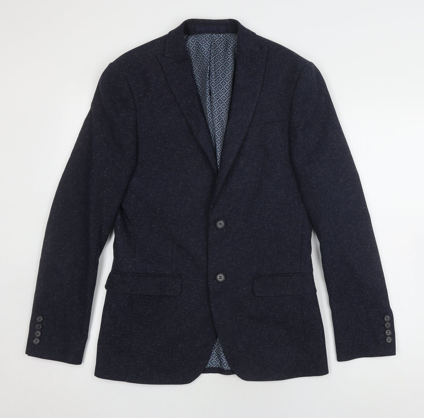 Limehaus Men's Blazer Black 36in Regular Formal