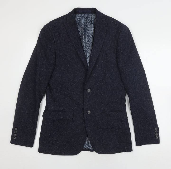 Limehaus Men's Blazer Black 36in Regular Formal