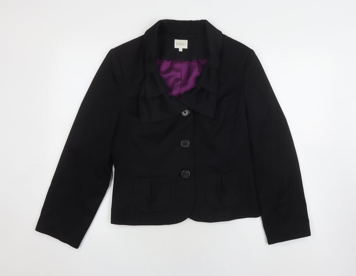 Kaliko Women's Black Blazer - Size 12 Classic Jacket