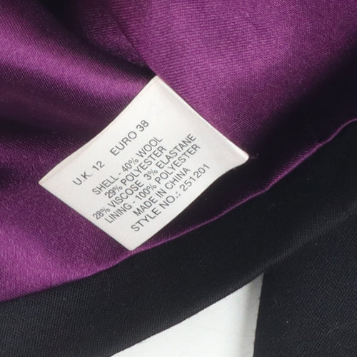 Kaliko Women's Black Blazer - Size 12 Classic Jacket