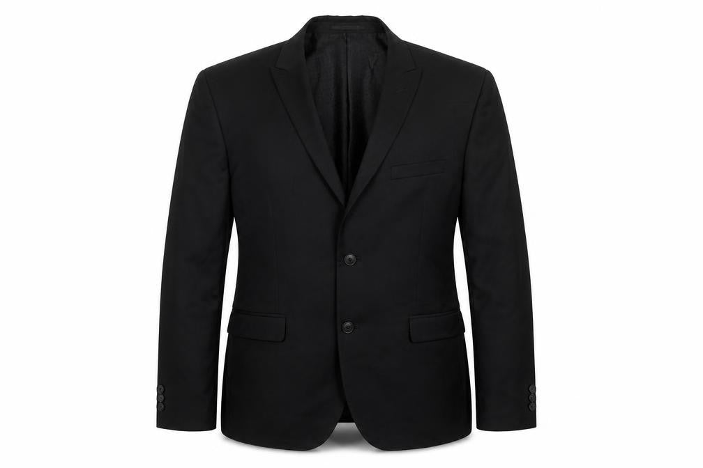 Front view of Next Men's Black Slim Fit Blazer 42 Regular