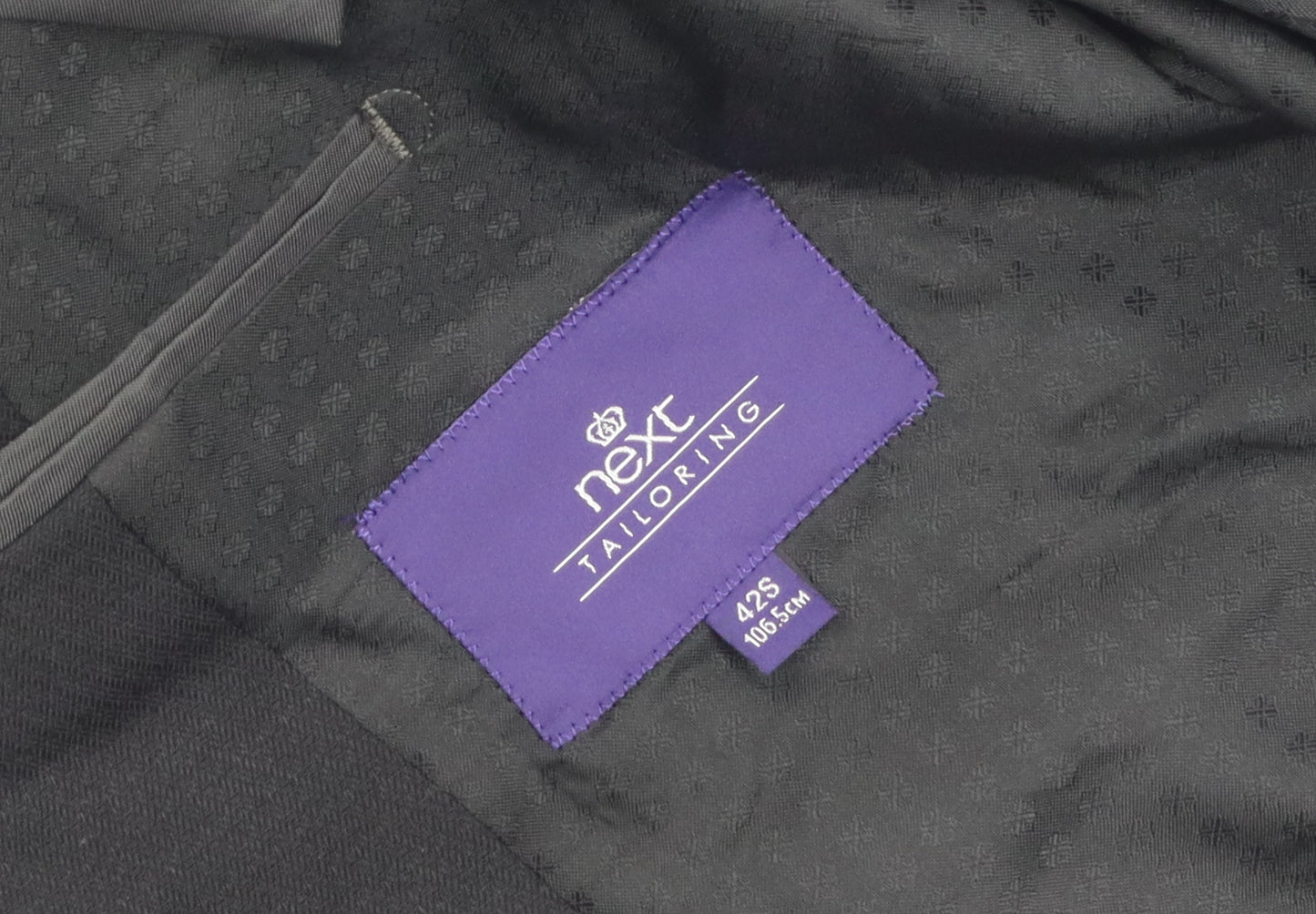 Next Men's Black Slim Fit Blazer 42 Regular