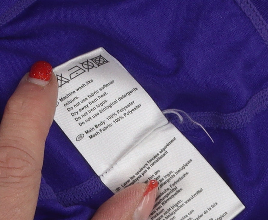 Ronhill Women's Purple Running T-Shirt Size S Breathable
