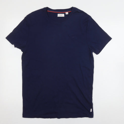 Superdry Men's Navy Blue Crew Neck T-Shirt Size L