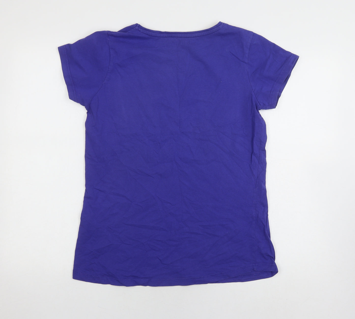 Mountain Warehouse Women's Blue T-Shirt Size 14 Casual Summer