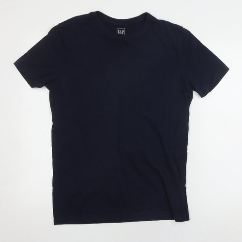 GAP Men's Blue Classic Crew Neck T-Shirt Size S