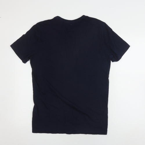 GAP Men's Blue Classic Crew Neck T-Shirt Size S