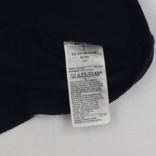 GAP Men's Blue Classic Crew Neck T-Shirt Size S