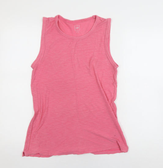 GAP Women's Pink S Basic Sleeveless Tank Top