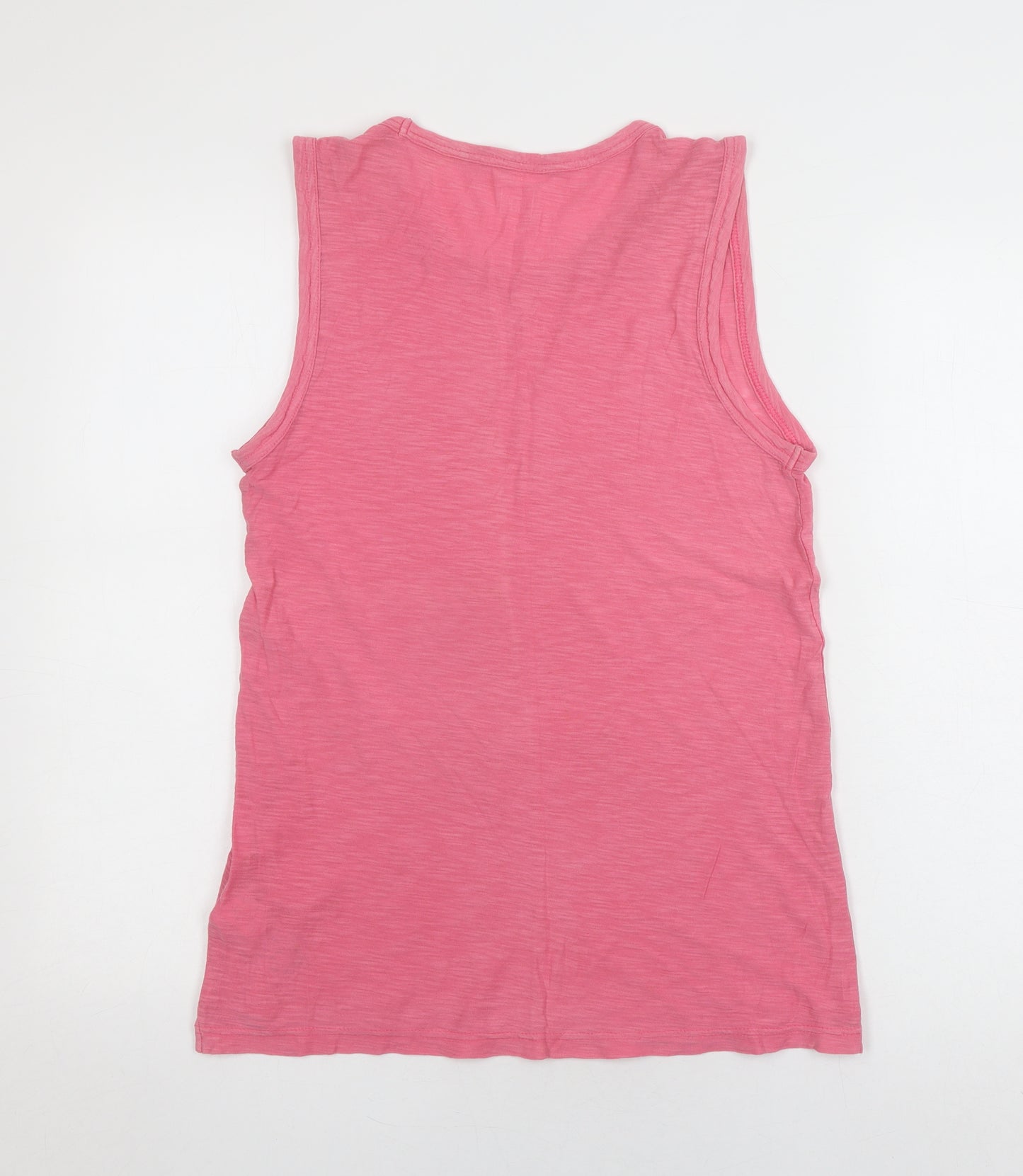 GAP Women's Pink S Basic Sleeveless Tank Top