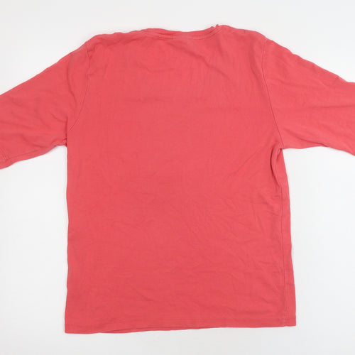 Cotton Traders Women's Red Basic T-Shirt Size 12