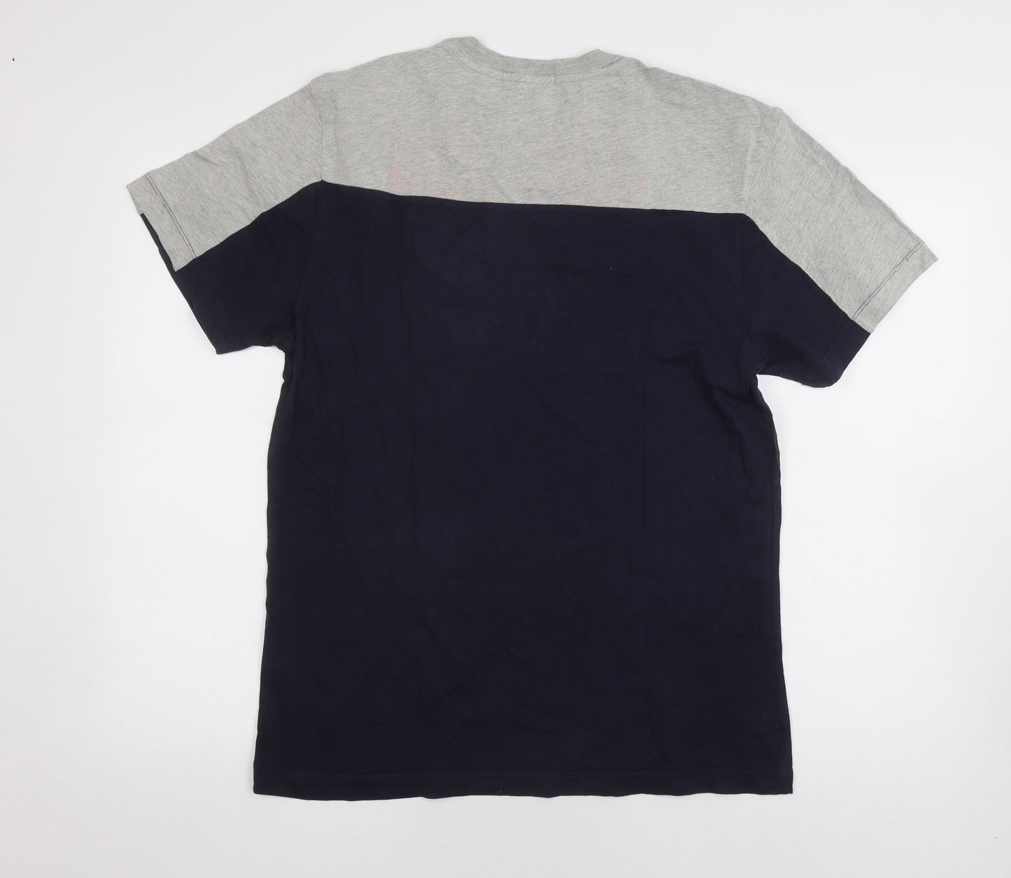 French Connection Men's Blue Crew Neck T-Shirt S