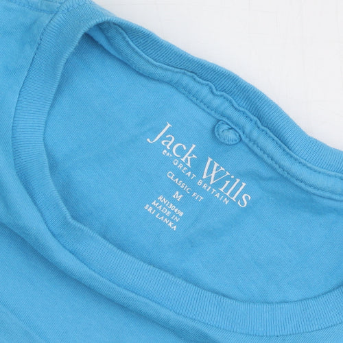 Jack Wills Men's Blue Classic Cotton T-Shirt M