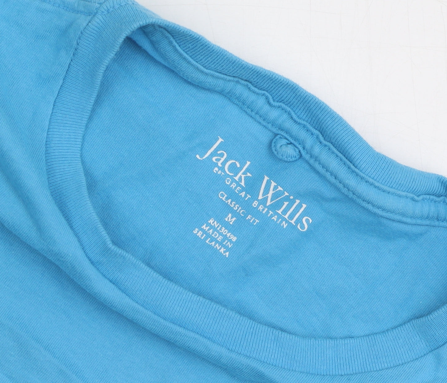 Jack Wills Men's Blue Classic Cotton T-Shirt M