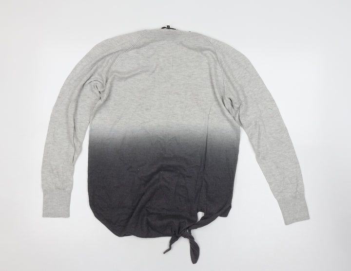 Maison de Nimes Women's Grey Pullover Jumper, Size S