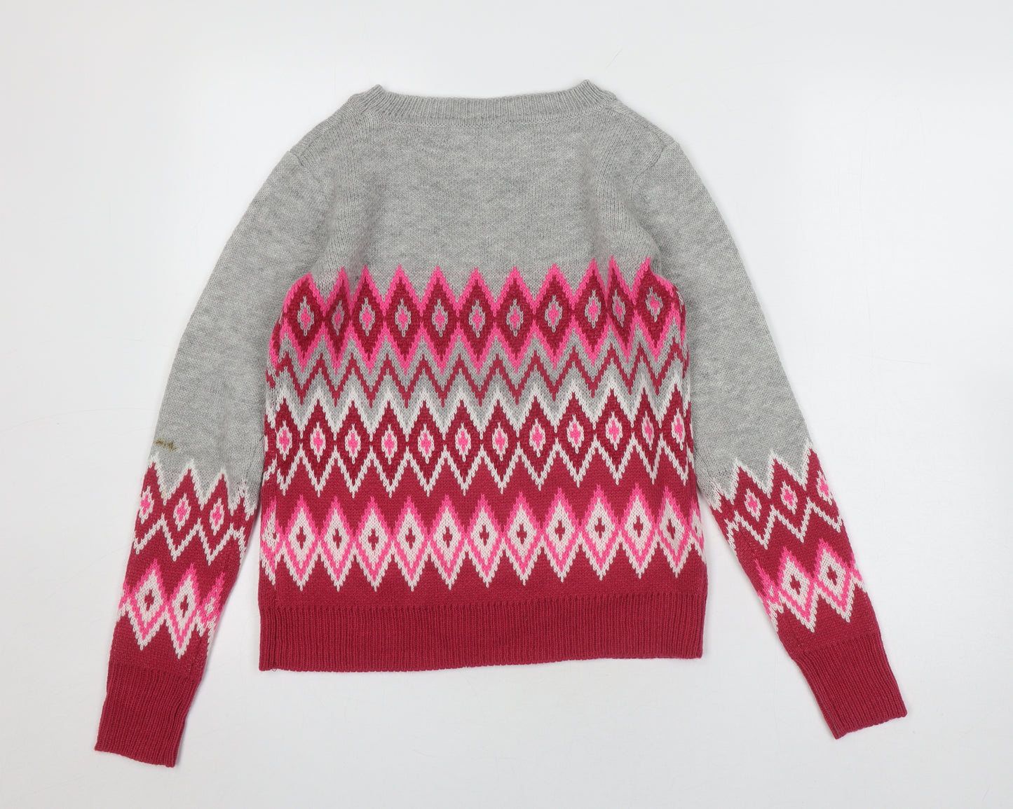Oasis Women's Multicoloured XS Geometric Pullover Jumper