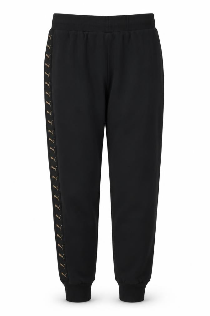 Puma Women's Black Jogger Trousers Size 12 - Gym Ready