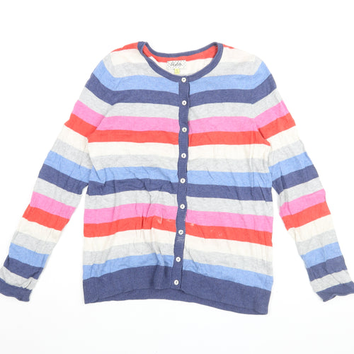 Heyton Women's Multicoloured Striped Cardigan, Size 14