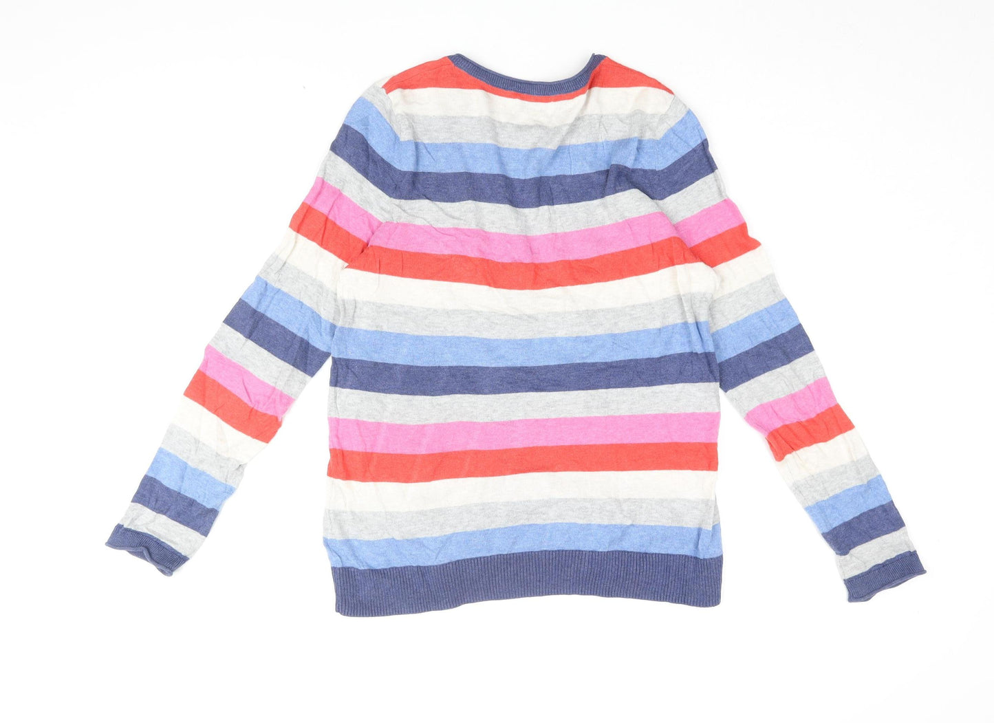 Heyton Women's Multicoloured Striped Cardigan, Size 14