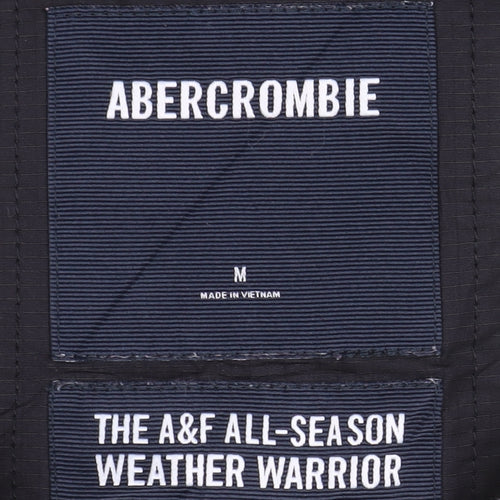 Abercrombie Women's Black Parka Jacket, M, All Seasons