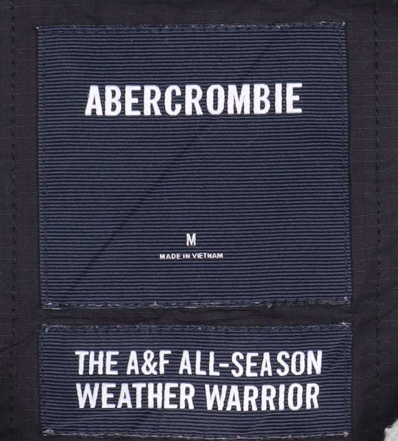 Abercrombie Women's Black Parka Jacket, M, All Seasons