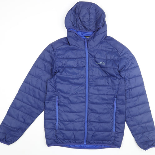 Freedom Trail Men's Blue Puffer Jacket Small