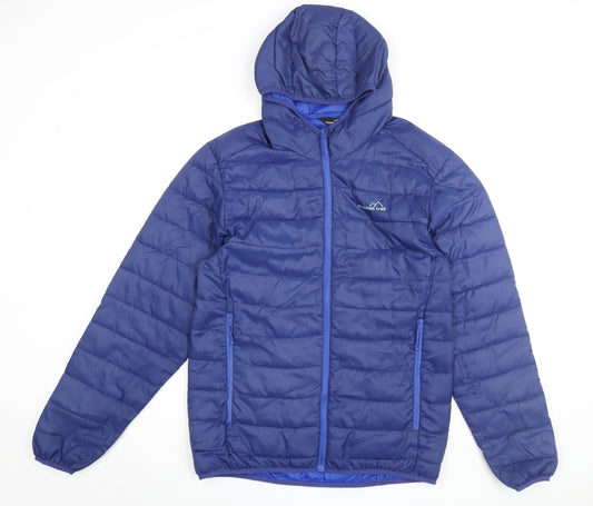 Freedom Trail Men's Blue Puffer Jacket Small