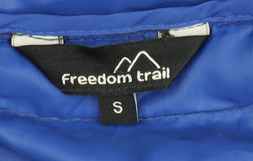 Freedom Trail Men's Blue Puffer Jacket Small