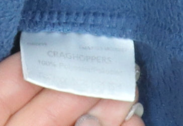 Craghoppers Men's Blue 1/2 Zip Fleece Sweatshirt Size S