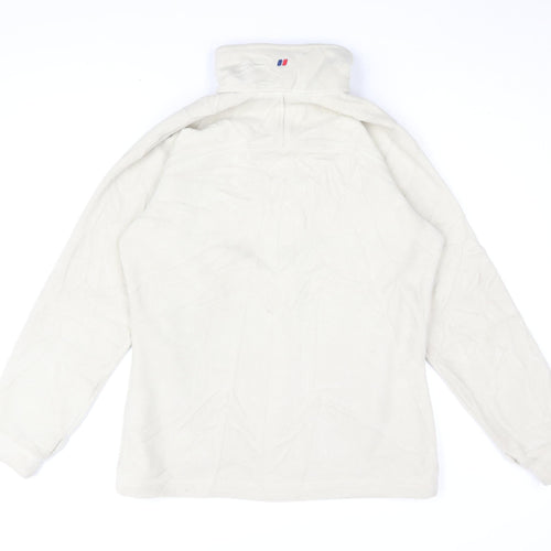 Berghaus Women's Ivory Full Zip Fleece Sweatshirt Size 12