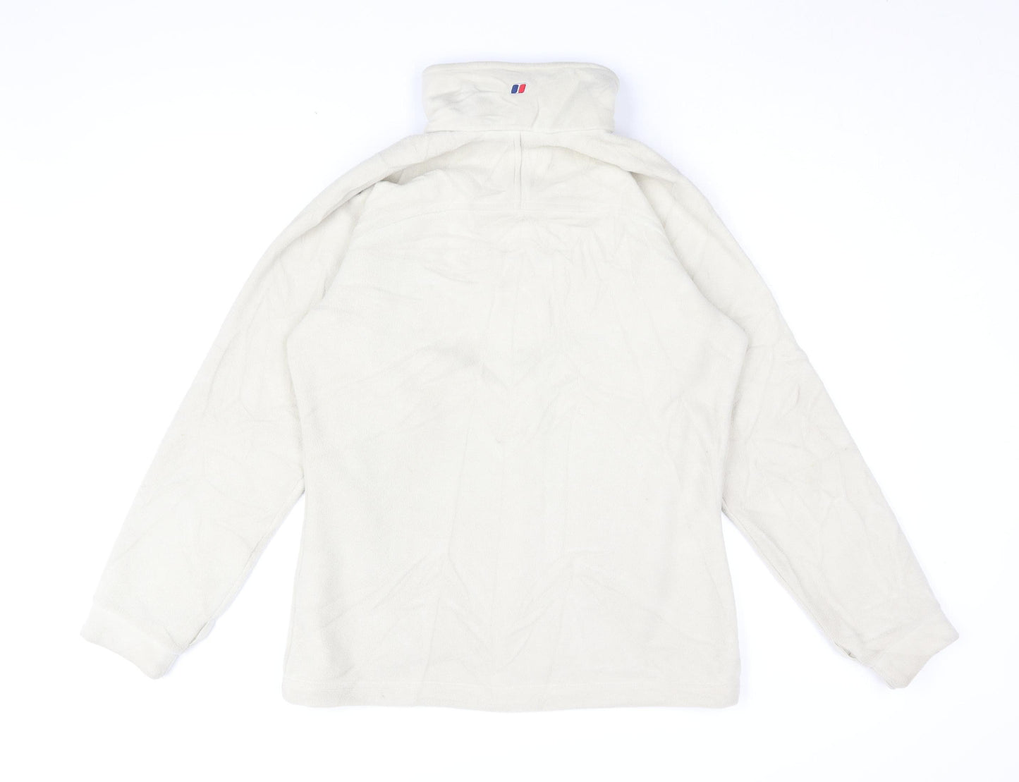 Berghaus Women's Ivory Full Zip Fleece Sweatshirt Size 12