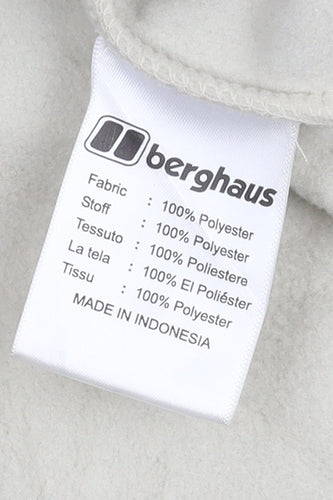 Berghaus Women's Ivory Full Zip Fleece Sweatshirt Size 12