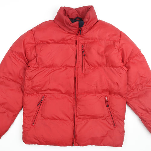 Cedarwood State Red Men's L Puffer Jacket