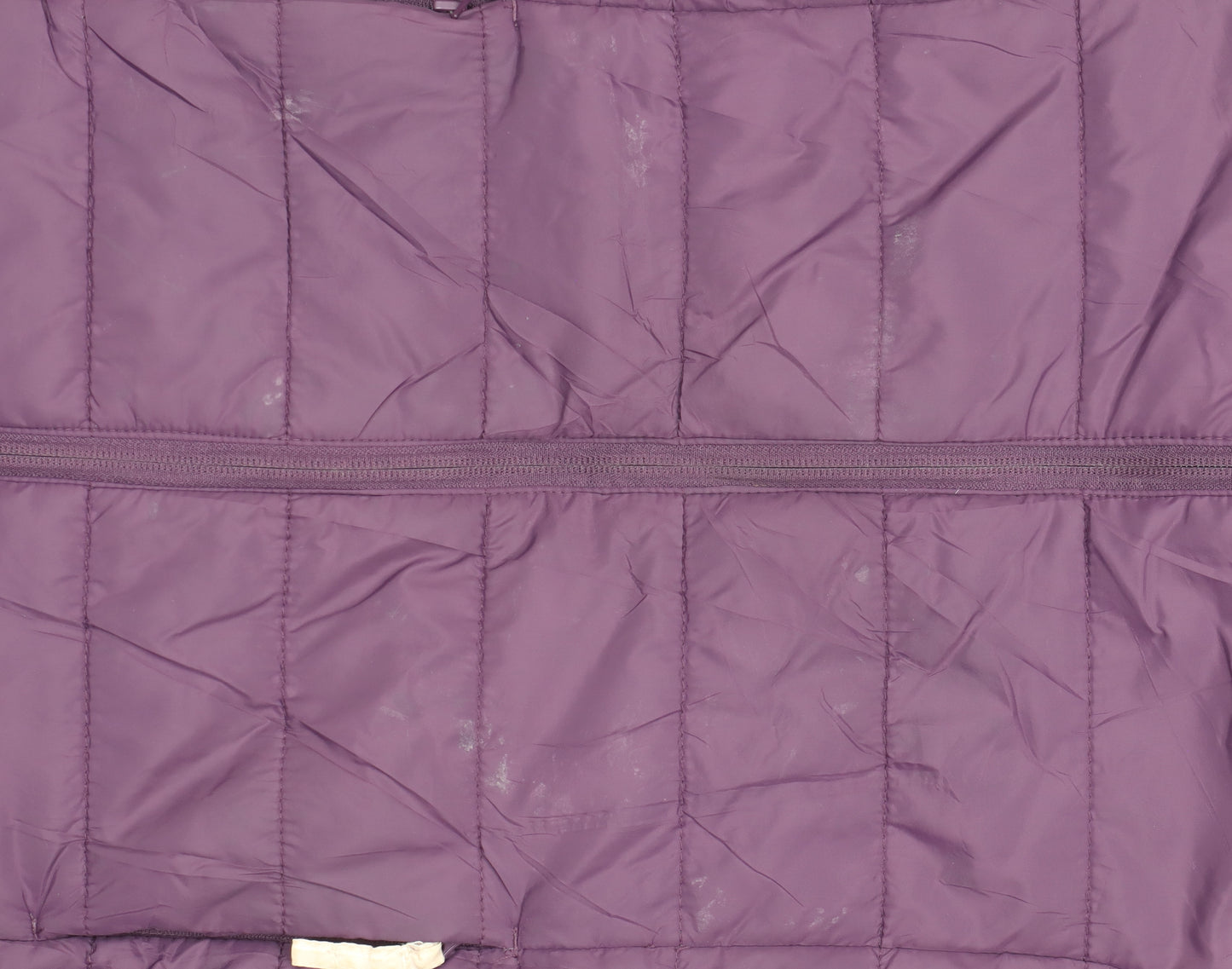Peter Storm Women's Purple Puffer Jacket, Size 4, Hooded