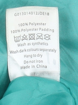 Bm Women's Green Size 18 Regular Fit Rain Coat