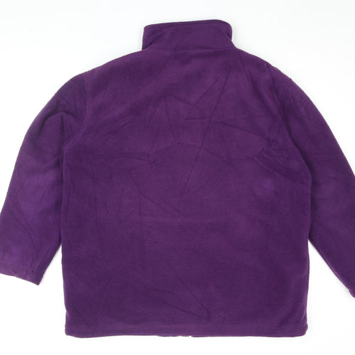 JBC Collection Women's Purple Full Zip Sweatshirt L