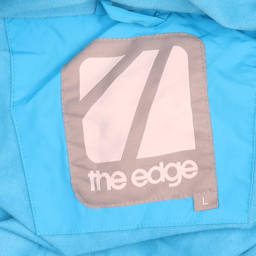 The Edge Men's Blue Hooded 3-in-1 Jacket L Winter