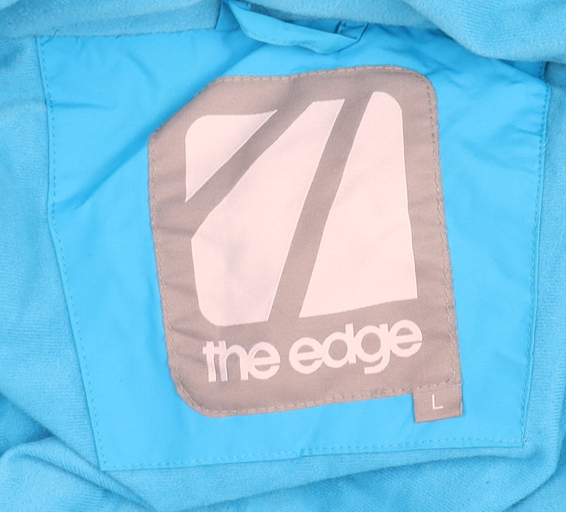 The Edge Men's Blue Hooded 3-in-1 Jacket L Winter