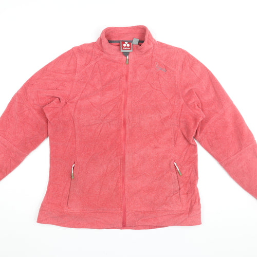 TOG 24 Women's Red Fleece Zip Sweatshirt Size 14-16