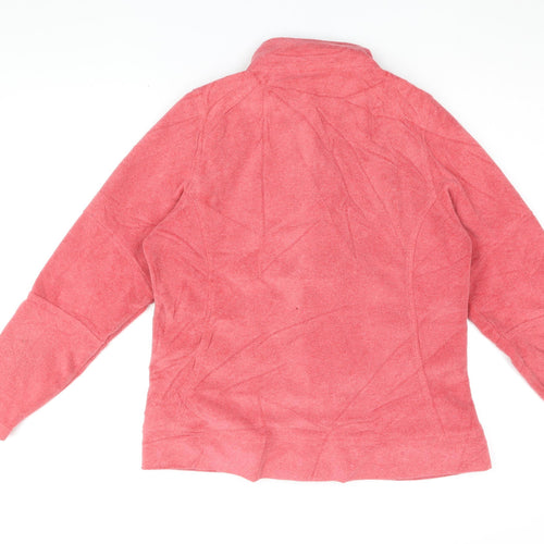 TOG 24 Women's Red Fleece Zip Sweatshirt Size 14-16