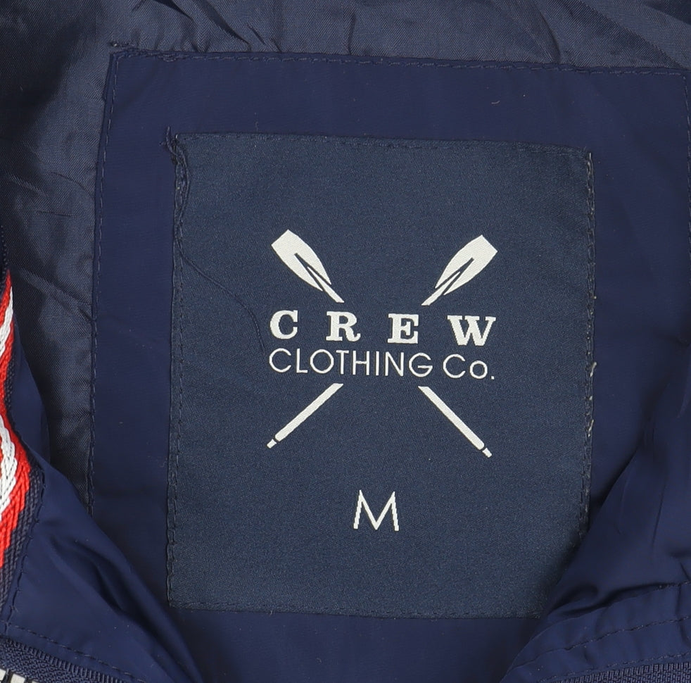Crew Clothing Co. Men's Blue Puffer Waistcoat, M
