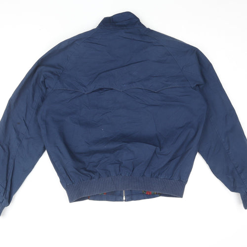 Pop Men's Blue Bomber Jacket - Size S