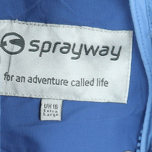 Sprayway Women's Blue XL 3-in-1 Hooded Jacket