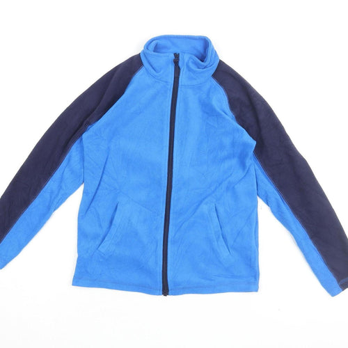 Mountain Warehouse Boys Blue Full Zip Fleece Sweatshirt 7-8 Years