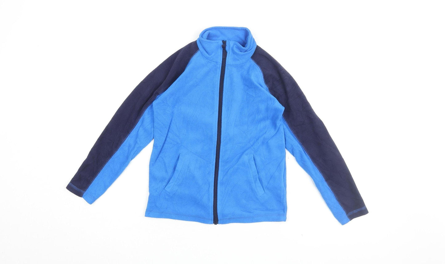 Mountain Warehouse Boys Blue Full Zip Fleece Sweatshirt 7-8 Years