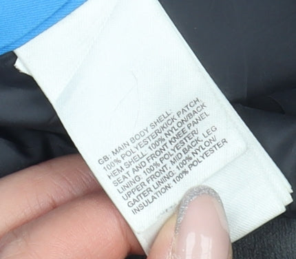 The North Face Men's Blue Snow Pants, M, Water Resistant