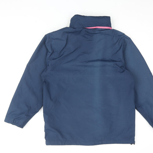 Freedom Trail Women's Blue Rain Coat Jacket Size 4