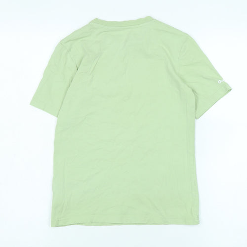 Adidas Boys' Green Short Sleeve T-Shirt 9-10 Years